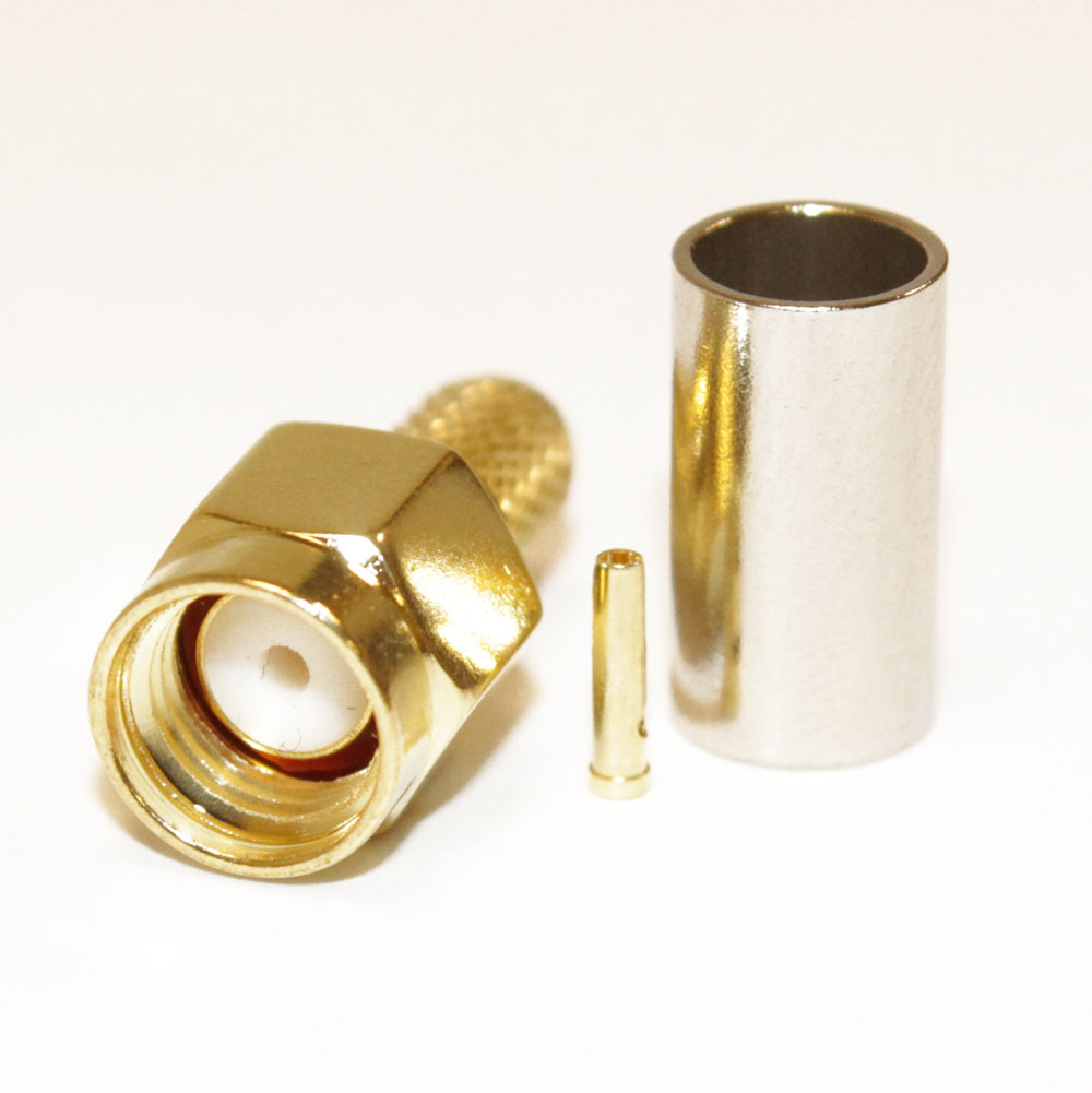 Штекер 'SMA' на кабель RG-58, обжим. 05-5006  (SMA-C58P)